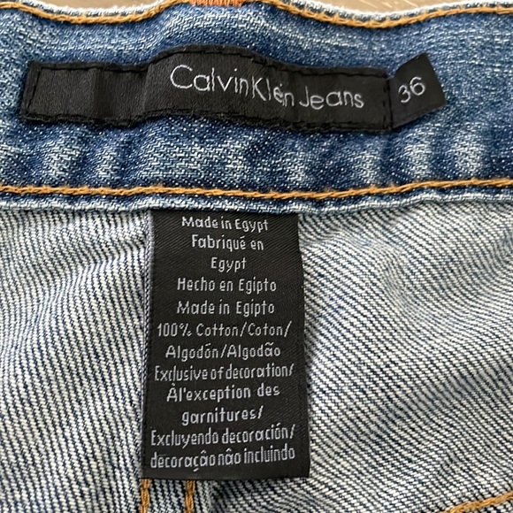 Men’s Calvin Klein Straight Leg Jean - Picture 4 of 7